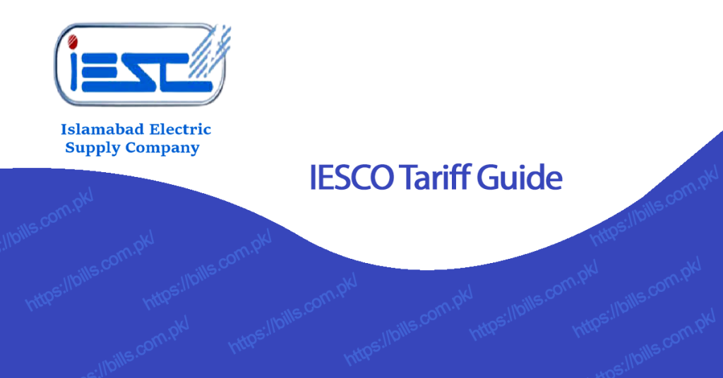 IESCO Tariff Guide